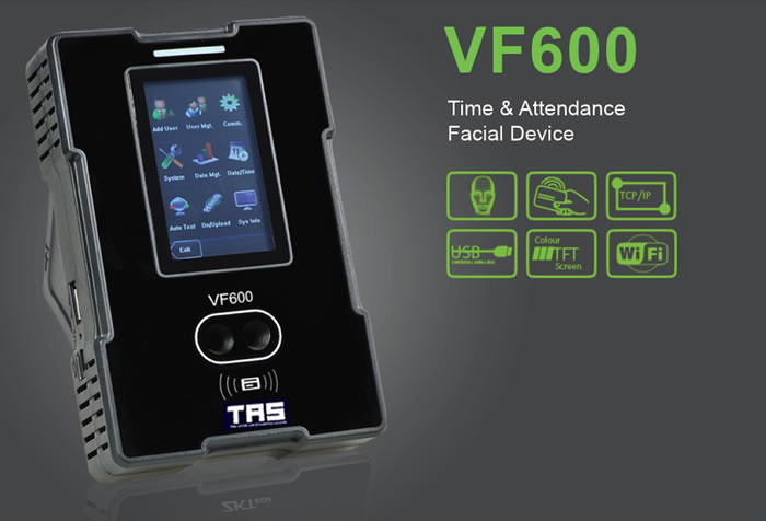 VF600 Facial Recognition and Biometric Time Attendance Product